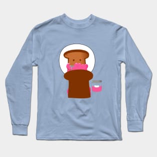 Mr. Toast Shaving Long Sleeve T-Shirt